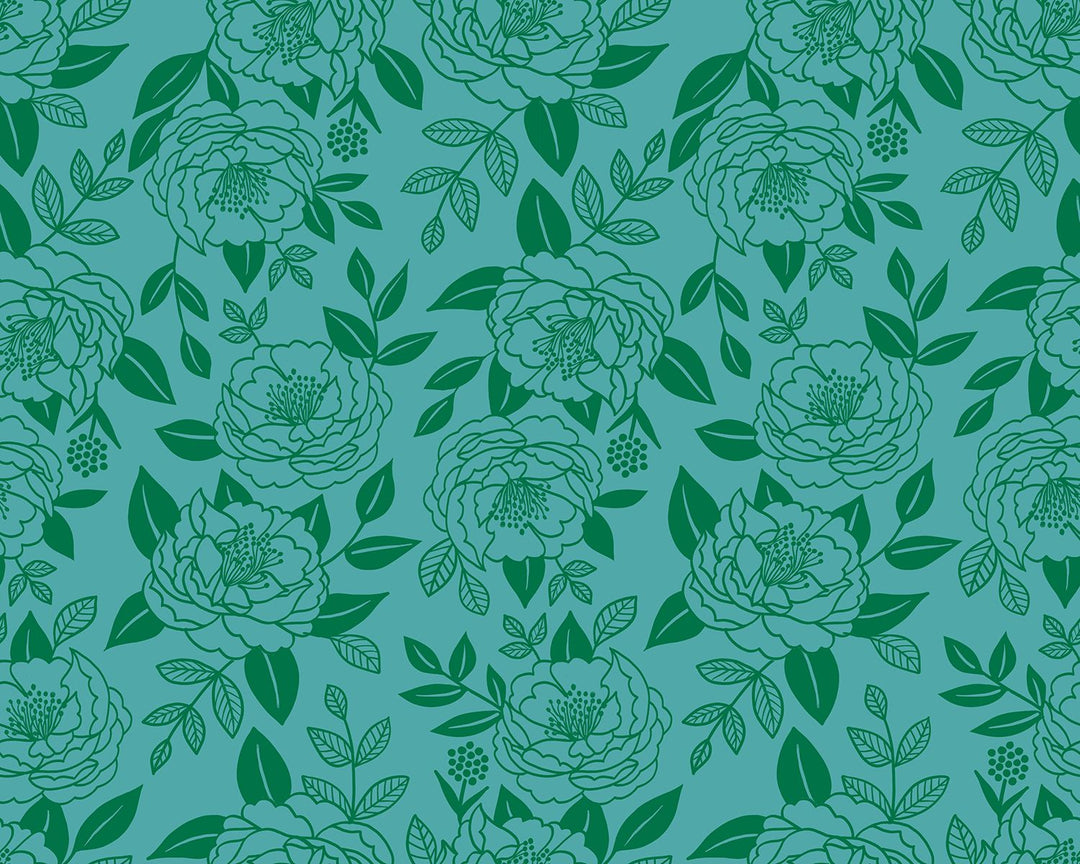 Rise and Shine - Garden Glow in Succulent - Melody Miller of Ruby Star Society - RS0079 14 - Half Yard