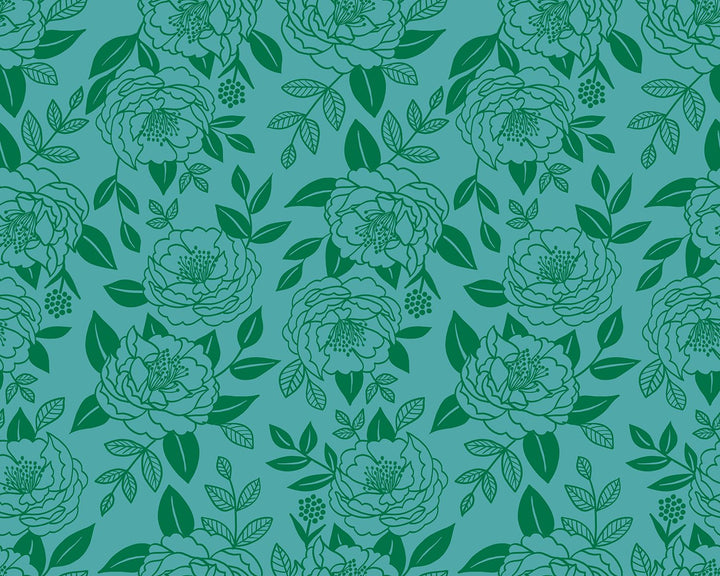 Rise and Shine - Garden Glow in Succulent - Melody Miller of Ruby Star Society - RS0079 14 - Half Yard