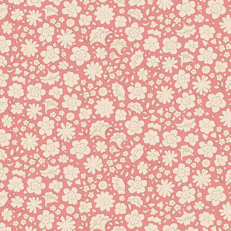 Cotton quilting fabric pattern called 'Spring'. Part of the 'Creating Memories' fabric collection. Designed by Tilda Fabrics for fabric company Tilda Fabrics. SKU: TIL130118. 44-45 inch width.