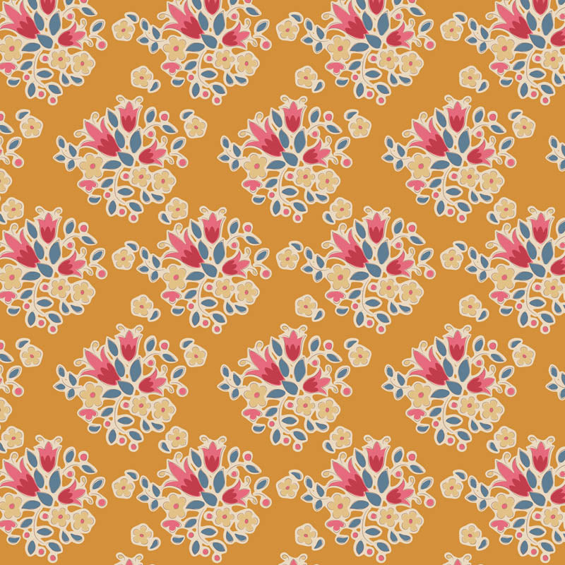 Cotton quilting fabric pattern called 'Autumn'. Part of the 'Creating Memories' fabric collection. Designed by Tilda Fabrics for fabric company Tilda Fabrics. SKU: TIL130139. 44-45 inch width.