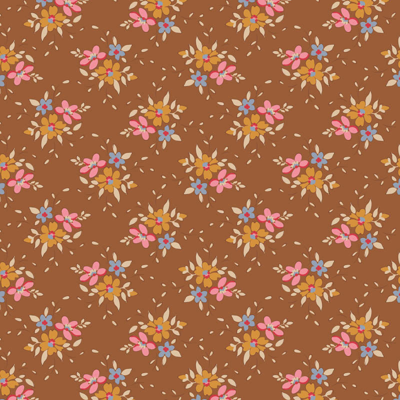 Cotton quilting fabric pattern called 'Autumn'. Part of the 'Creating Memories' fabric collection. Designed by Tilda Fabrics for fabric company Tilda Fabrics. SKU: TIL130143. 44-45 inch width.