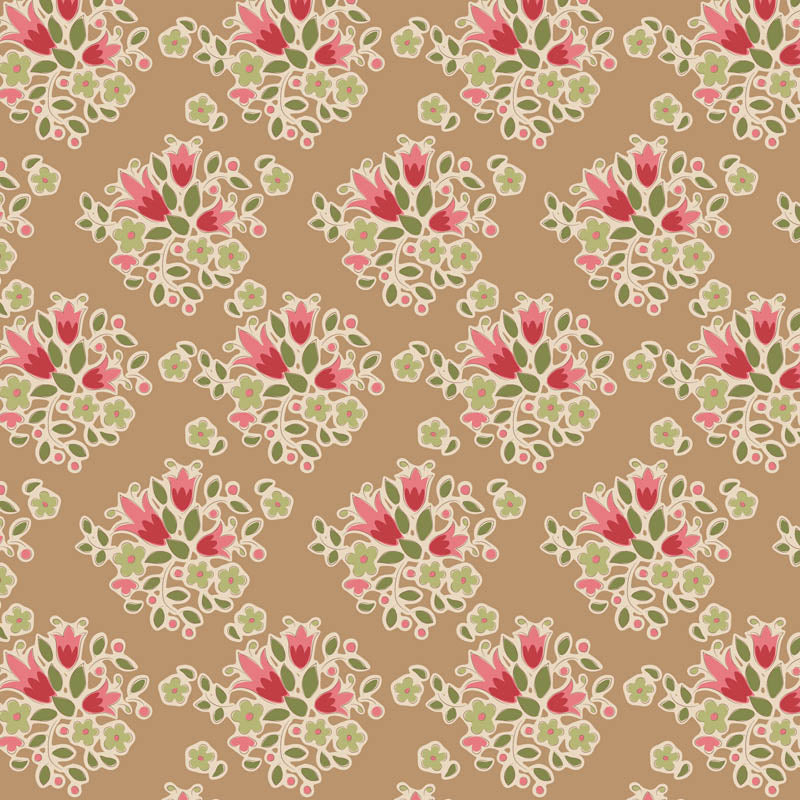 Cotton quilting fabric pattern called 'Winter'. Part of the 'Creating Memories' fabric collection. Designed by Tilda Fabrics for fabric company Tilda Fabrics. SKU: TIL130148. 44-45 inch width.