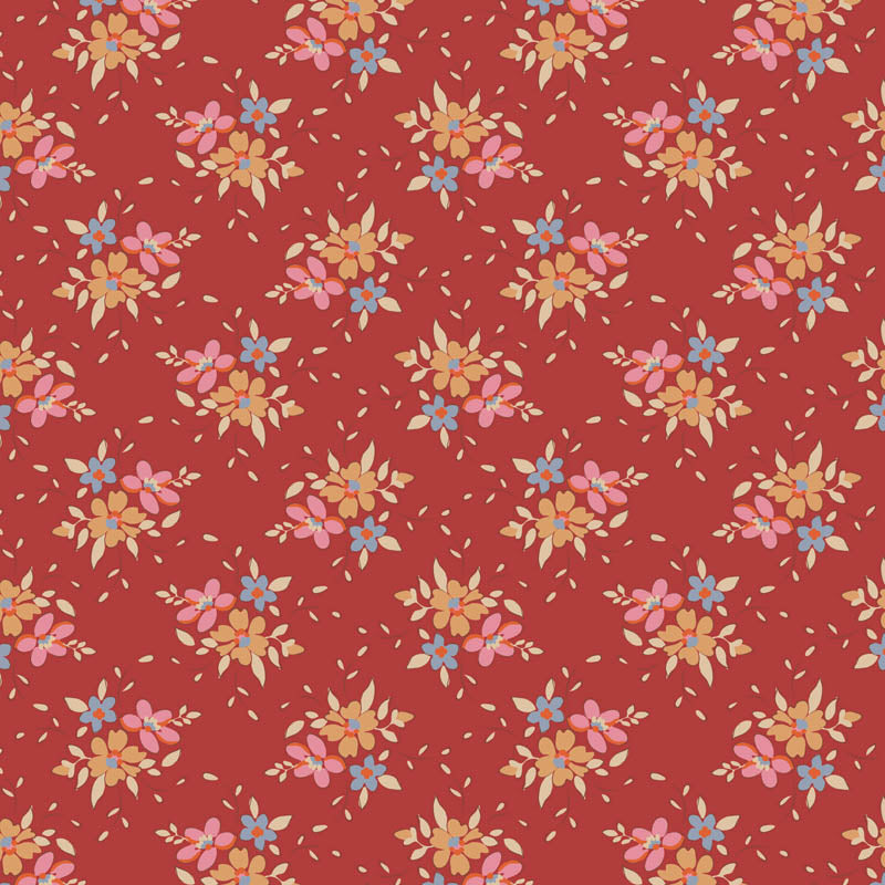 Cotton quilting fabric pattern called 'Winter'. Part of the 'Creating Memories' fabric collection. Designed by Tilda Fabrics for fabric company Tilda Fabrics. SKU: TIL130150. 44-45 inch width.