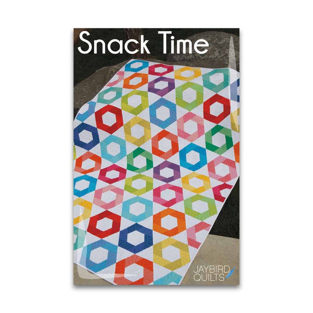 Paper quilt pattern called 'Snack Time' by Jaybird Quilts. SKU: JBQ 131