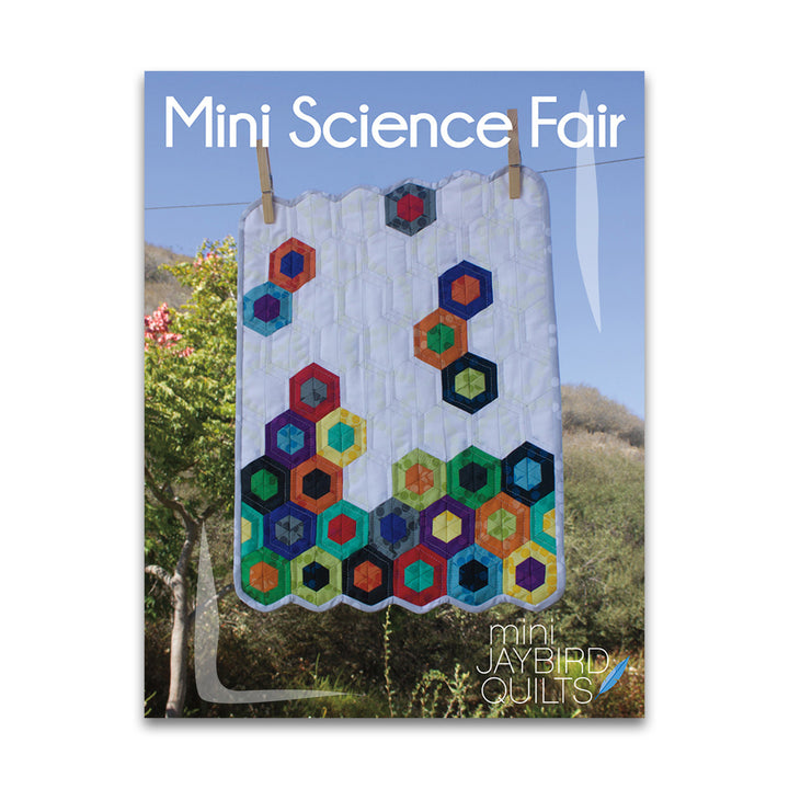 Paper quilt pattern called 'Mini Science Fair' by Jaybird Quilts. SKU: JBQ 149