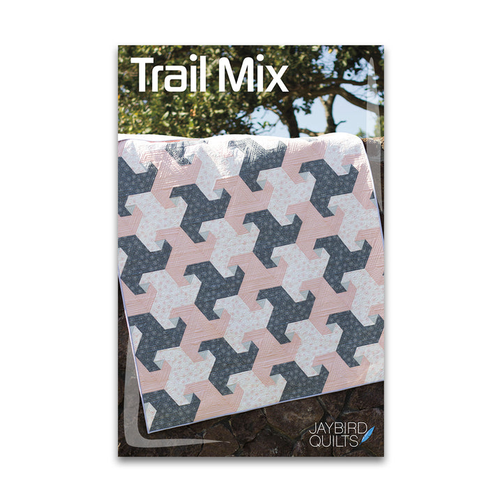 Paper quilt pattern called 'Trail Mix' by Jaybird Quilts. SKU: JBQ 163