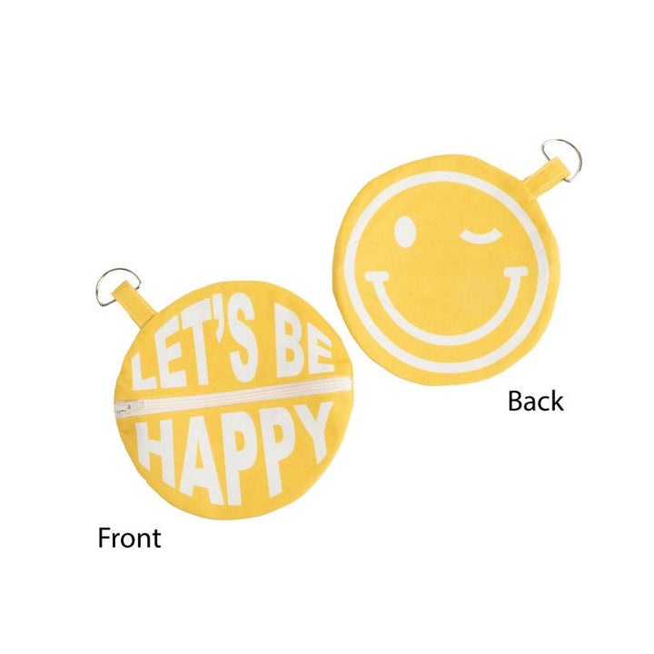 PREORDER - Cut Sew Create Part Two - Lets Be Happy - Yellow - Zipper Pouch Panel - Stacy Iest Hsu - 20939 11P