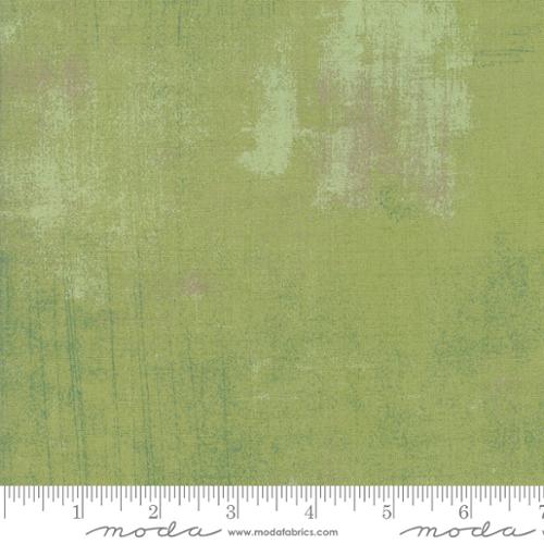 Cotton quilting fabric pattern called 'Grunge in Spearmint'. Part of the 'Grunge Basics' fabric collection. Designed by Basic Grey for fabric company Moda Fabrics. SKU: 30150 83. 44-45 inch width.