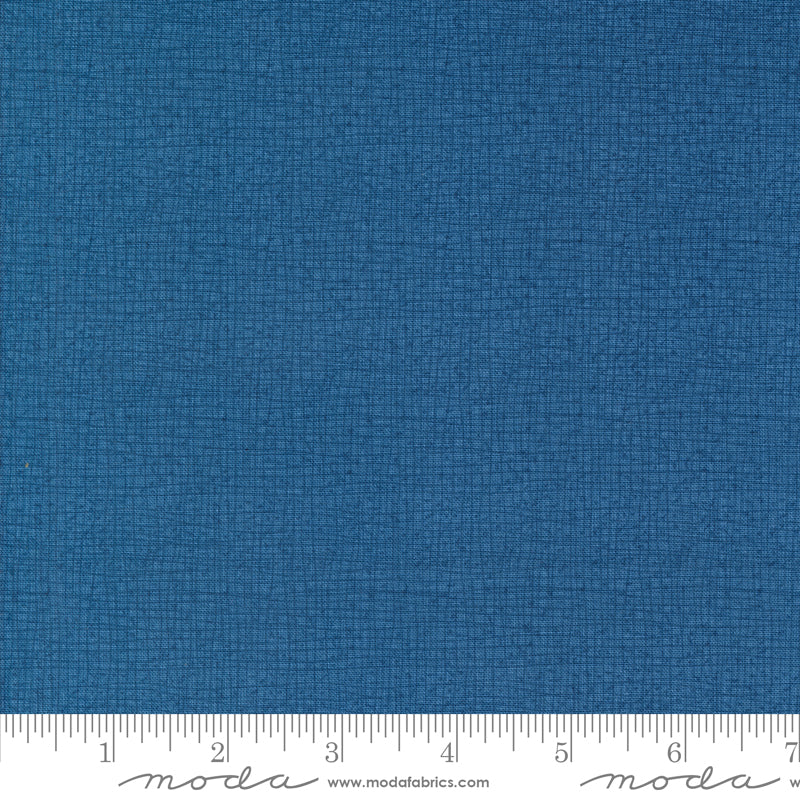 Cotton quilting fabric pattern called 'Thatched in Coastal'. Part of the 'Serena Shores' fabric collection. Designed by Robin Pickens for fabric company Moda. SKU: 48626 209. 44-45 inch width.