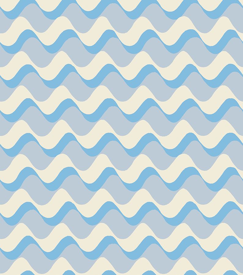 Water Ripple in Water Blue - RS5128 11 - Half Yard