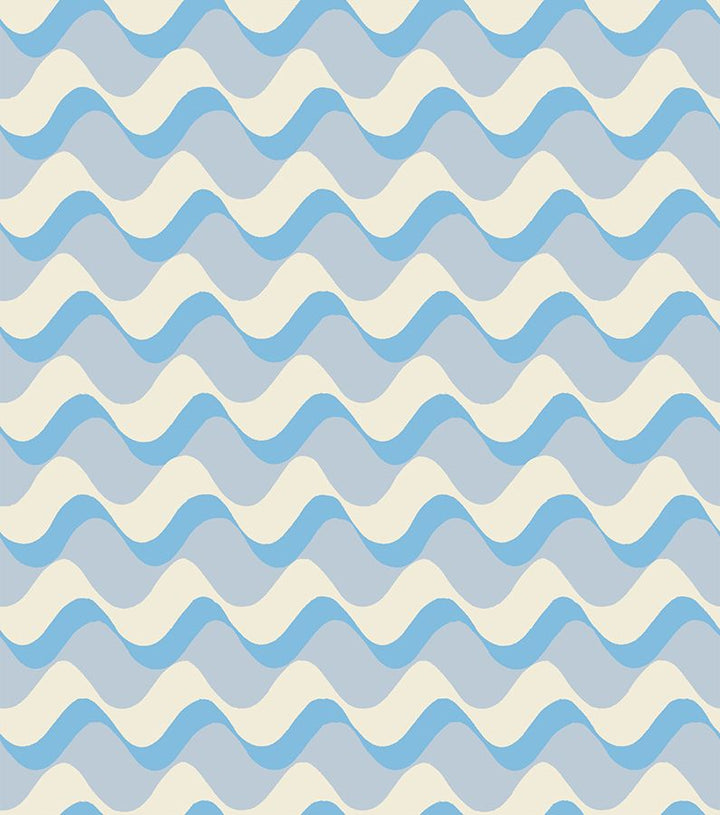 Water Ripple in Water Blue - RS5128 11 - Half Yard