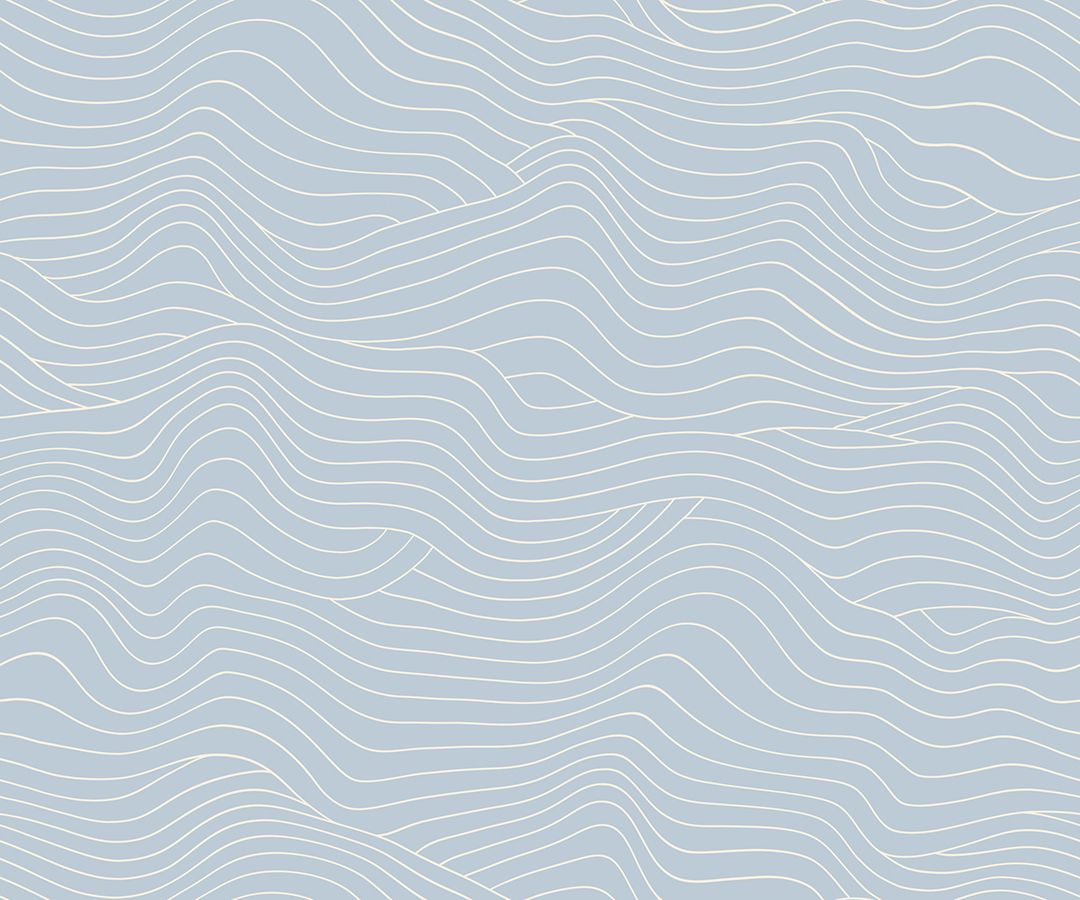 Water Wavelength in Water Blue - RS5129 15 - Half Yard