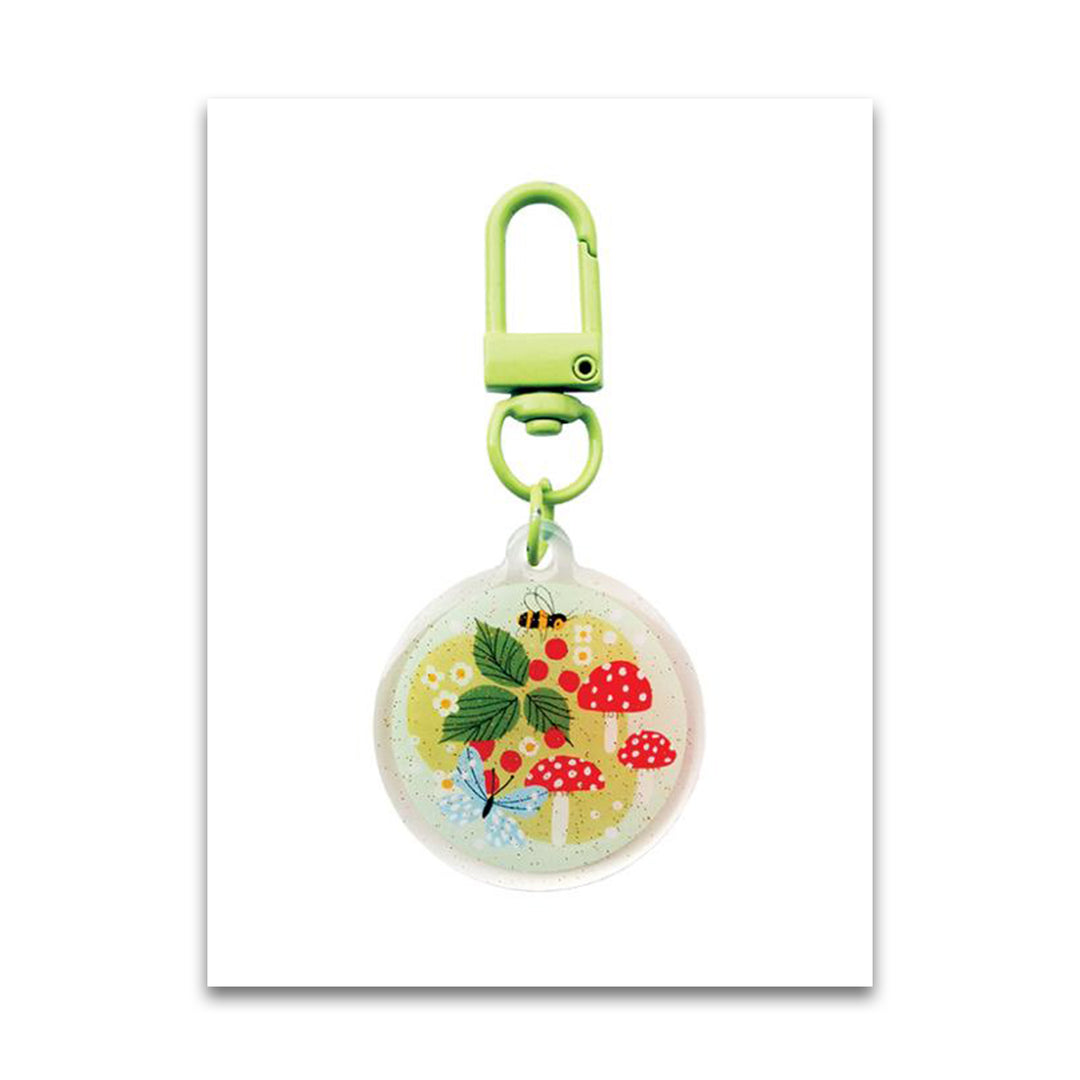 PREORDER - Lizzy House - Zipper Glitter Charm - Tiny Meadow - LHLOVEZ004