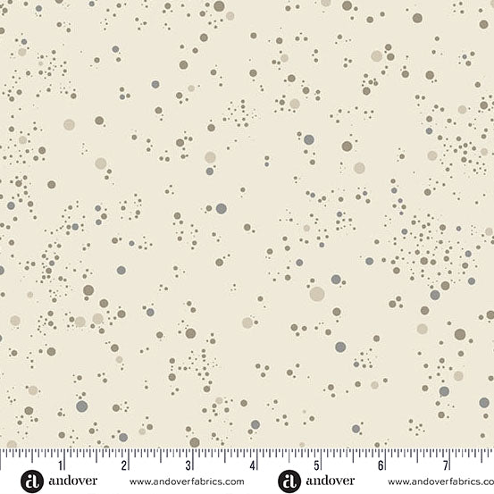 Cotton quilting fabric pattern called 'Champagne'. Part of the 'Fizz' fabric collection. Designed by Giucy Giuce for fabric company Andover. SKU: A-1344-N. 44-45 inch width.