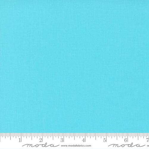 Cotton quilting fabric pattern called 'Pool'. Part of the 'Bella Solids' fabric collection. Designed by Moda Fabrics for fabric company Moda Fabrics. SKU: 9900 394. 44-45 inch width.