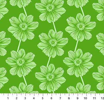 Cotton quilting fabric pattern called 'Anna Maria Textiles'. Part of the 'Indelible' fabric collection. Designed by Anna Maria Parry for fabric company Anna Maria Textiles. SKU: AMT1000-72C. 44-45 inch width.