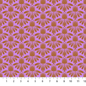 Cotton quilting fabric pattern called 'Anna Maria Textiles'. Part of the 'Indelible' fabric collection. Designed by Anna Maria Parry for fabric company Anna Maria Textiles. SKU: AMT1001-83V. 44-45 inch width.