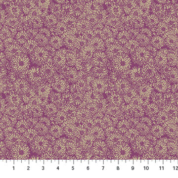 Cotton quilting fabric pattern called 'Anna Maria Textiles'. Part of the 'Indelible' fabric collection. Designed by Anna Maria Parry for fabric company Anna Maria Textiles. SKU: AMT1002-84V. 44-45 inch width.