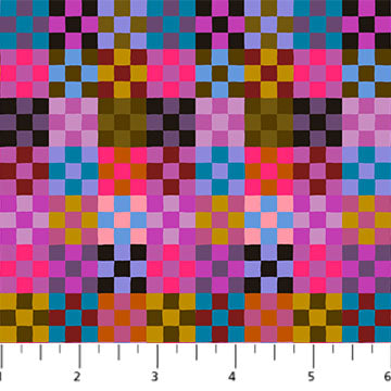 Cotton quilting fabric pattern called 'Anna Maria Textiles'. Part of the 'PieceWORK' fabric collection. Designed by Anna Maria Parry for fabric company Anna Maria Textiles. SKU: AMT114-28L. 44-45 inch width.