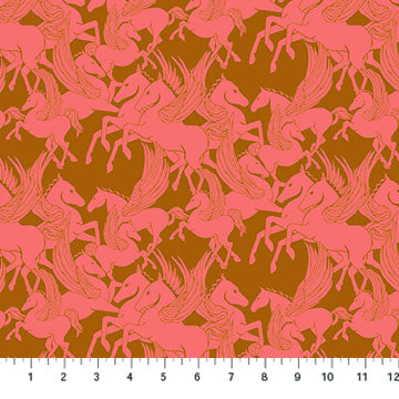 Cotton quilting fabric pattern called 'Anna Maria Textiles'. Part of the 'Shooting Star' fabric collection. Designed by Anna Maria Parry for fabric company Anna Maria Textiles. SKU: AMT119-23V. 44-45 inch width.