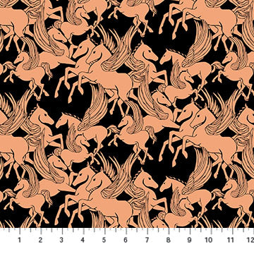 Cotton quilting fabric pattern called 'Anna Maria Textiles'. Part of the 'Shooting Star' fabric collection. Designed by Anna Maria Parry for fabric company Anna Maria Textiles. SKU: AMT119-99L. 44-45 inch width.