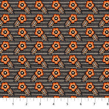 Cotton quilting fabric pattern called 'Anna Maria Textiles'. Part of the 'Shooting Star' fabric collection. Designed by Anna Maria Parry for fabric company Anna Maria Textiles. SKU: AMT121-99L. 44-45 inch width.