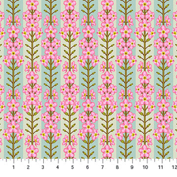 Cotton quilting fabric pattern called 'Anna Maria Textiles'. Part of the 'Iconic' fabric collection. Designed by Anna Maria Parry for fabric company Anna Maria Textiles. SKU: AMT125-20V. 44-45 inch width.