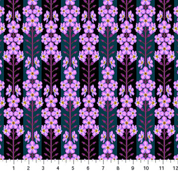 Cotton quilting fabric pattern called 'Anna Maria Textiles'. Part of the 'Iconic' fabric collection. Designed by Anna Maria Parry for fabric company Anna Maria Textiles. SKU: AMT125-84L. 44-45 inch width.