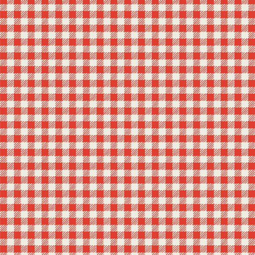 Cotton quilting fabric pattern called 'Checkered Charm'. Part of the 'Christmas in the Cabin' fabric collection. Designed by AGF Studio for fabric company Art Gallery. SKU: CCA258913. 44-45 inch width.