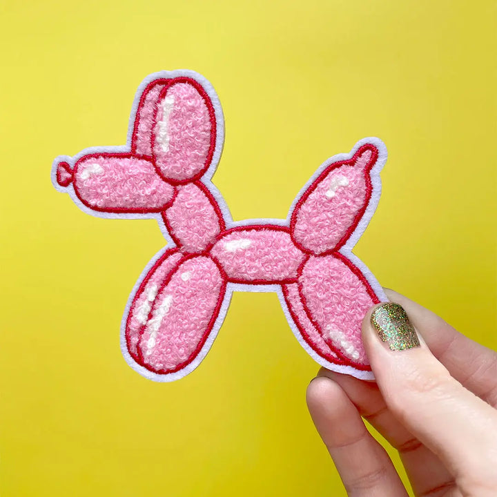 Balloon Dog Iron-On Patch - Smarty Pants Paper