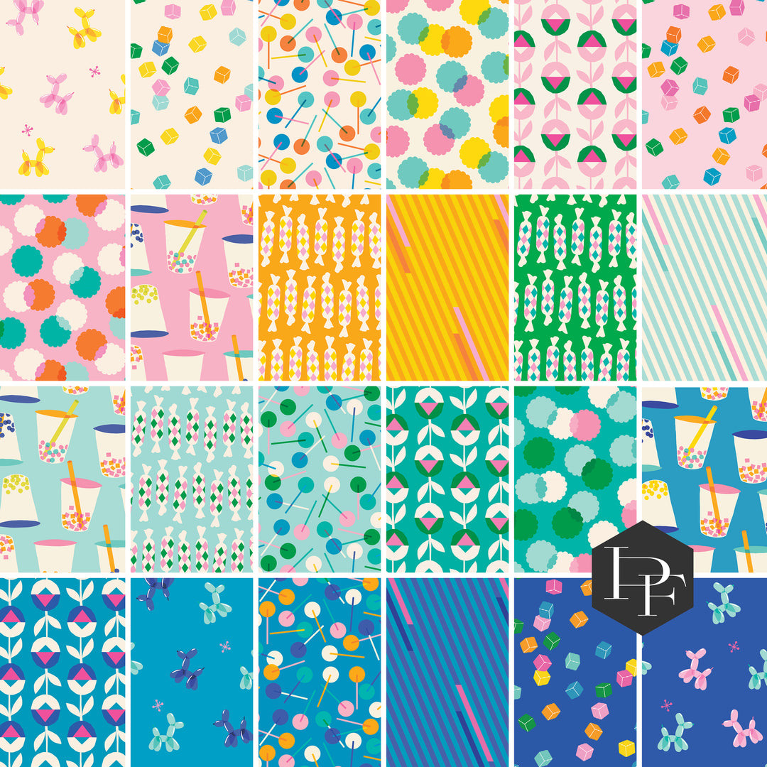 PREORDER - Eye Candy - Half Yard Bundle of 24 pcs - Ruby Star Society - FBHYRSS_EYECANDY