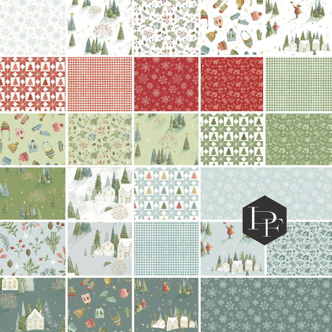 PREORDER - Magical Winterland - Fat Quarter Bundle of 28 pcs - Lisa Audit - FQ-14940-28