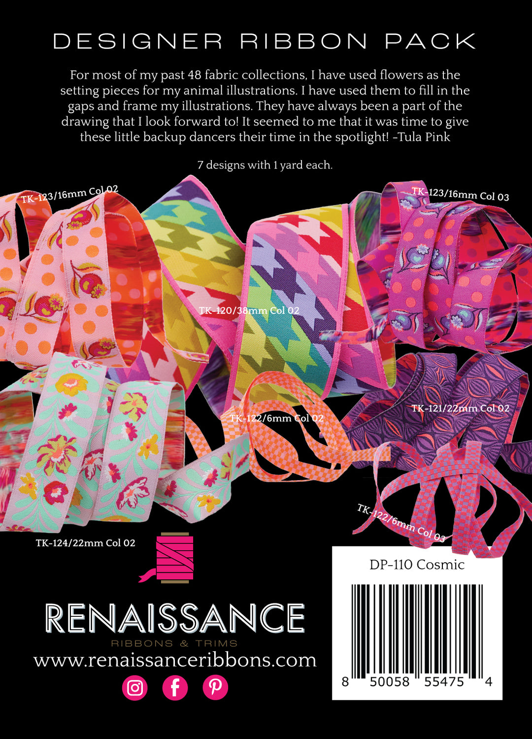 PREORDER - Tula Pink - Untamed in Cosmic - Designer Pack