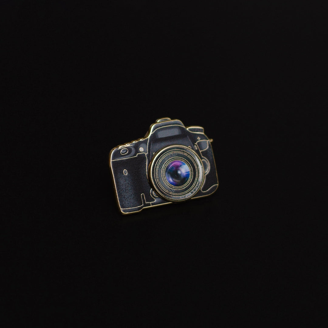 The Gray Muse - DSLR Camera Interactive - Enamel Pin