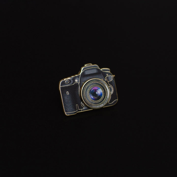 The Gray Muse - DSLR Camera Interactive - Enamel Pin