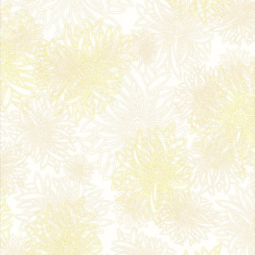 Cotton quilting fabric pattern called 'Floral Elements in Winter Wheat'. Part of the 'Season and Spice' fabric collection. Designed by AGF Studio for fabric company Art Gallery Fabrics. SKU: FE-533. 44-45 inch width.