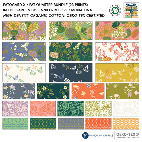 In the Garden - Fat Quarter Bundle - FATQGARD-X