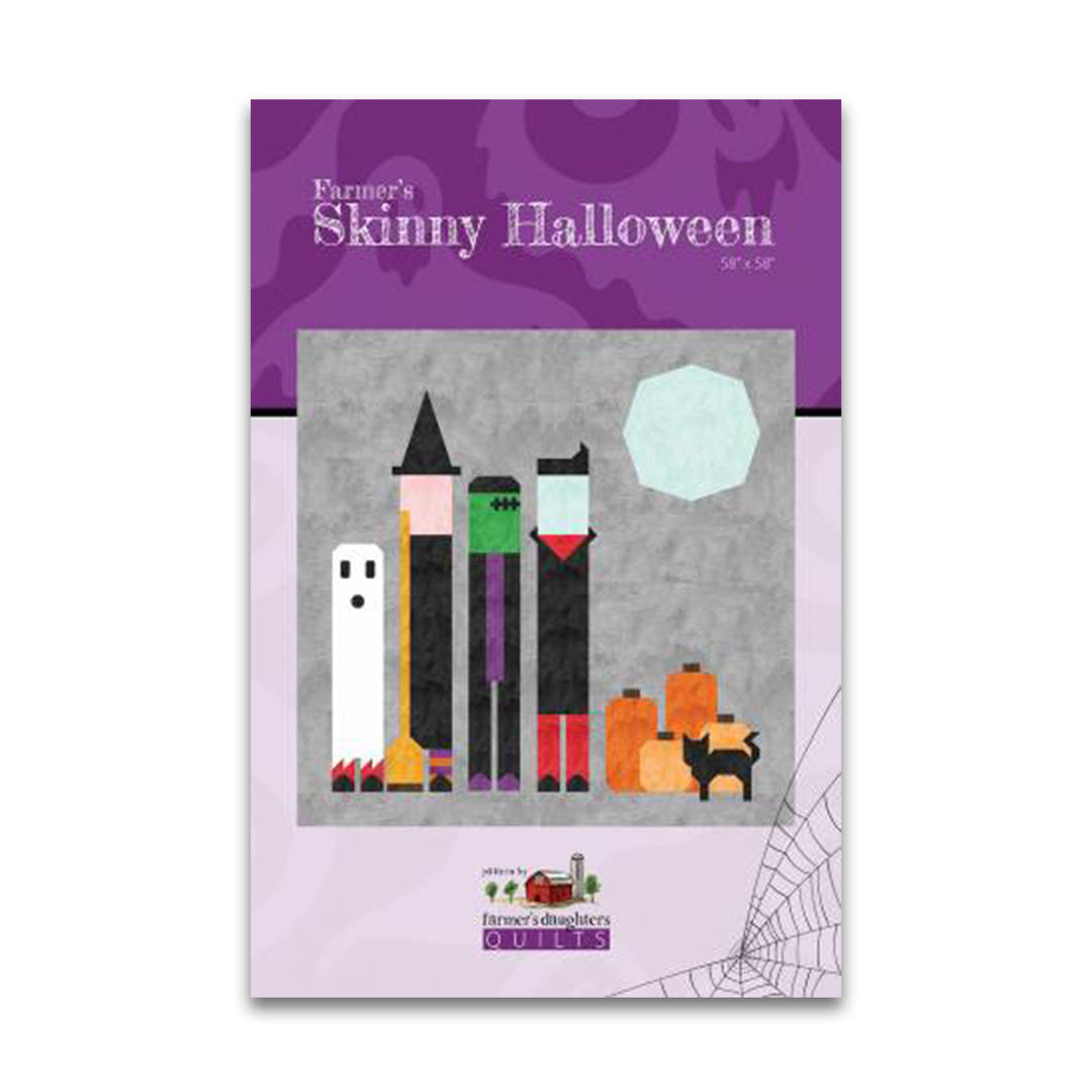 Farmer's Skinny Halloween - Quilt Pattern - Farmer's Daughters - FDQ-HALLOWEEN - Printed Pattern