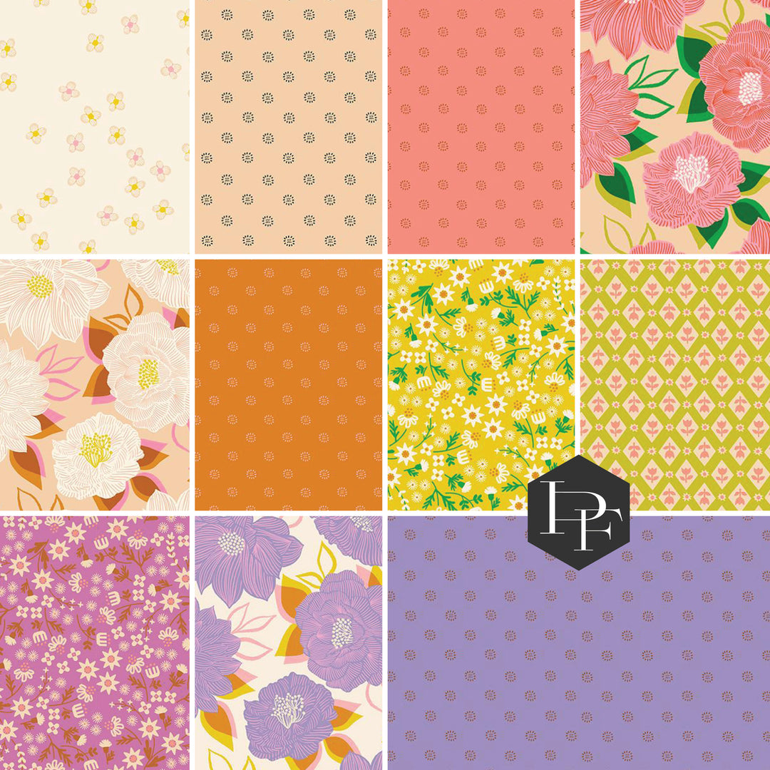 PREORDER - Favorite Flowers - Fat Quarter Bundle of 11 pcs - Ruby Star Society - FBFQRSS.FAVORITE