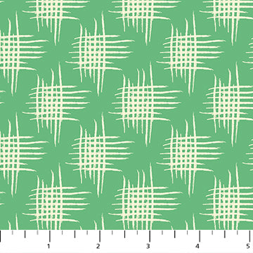 Heather Bailey's Pop Sugar quilting fabric in green. SKU 92062-60.