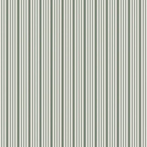 Cotton quilting fabric pattern called 'Timeless Ticking Sage'. Part of the 'Juniper' fabric collection. Designed by Sharon Holland for fabric company Art Gallery. SKU: JUN22109. 44-45 inch width.