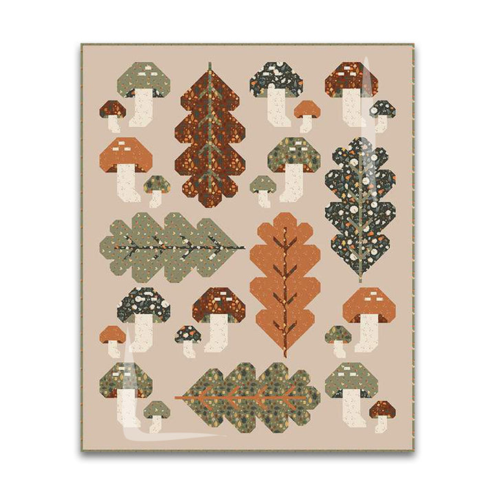 Forest Fungi Quilt Boxed Kit - KT-14990