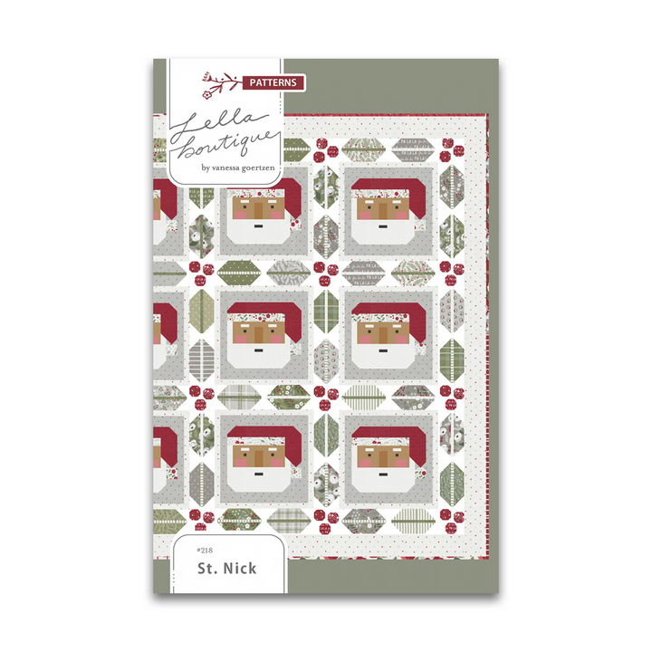 St. Nick - Lella Boutique - Printed Pattern - Quilt Pattern