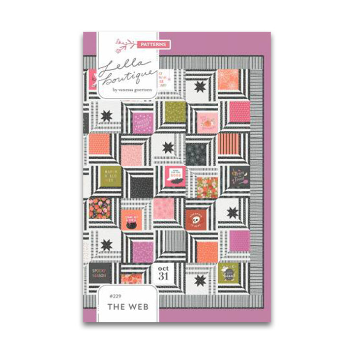 The Web - Quilt Pattern - Lella Boutique - LB229 - Printed Pattern