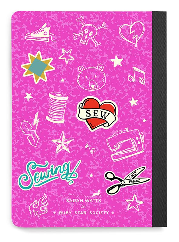 Notebook Teddy - 6.25" x 8.635" - Sarah Watts - RS 7076