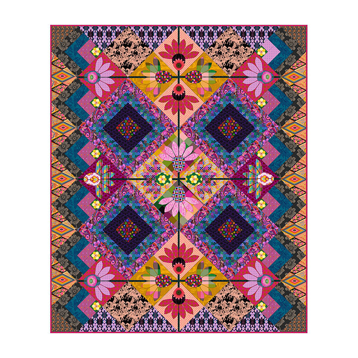 PREORDER - Bespoke Quilt No. 1 - Quilt Kit - Anna Maria Textiles - KTAMT1BSP-10