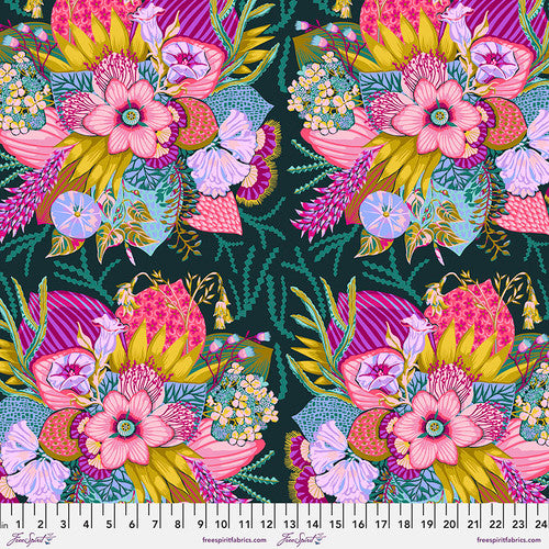 Cotton quilting fabric pattern called 'Perth in Dappled'. Part of the 'Welcome Home' fabric collection. Designed by Anna Maria Horner for fabric company Free Spirit Fabrics. SKU: PWAH171.DAPPLED. 44-45 inch width.