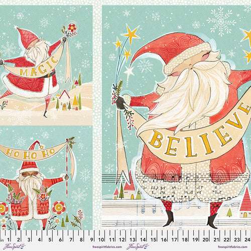 Love Santa - 24" x WOF Santa Wishes Panel - Cori Dantini - PWCD027.XPANEL