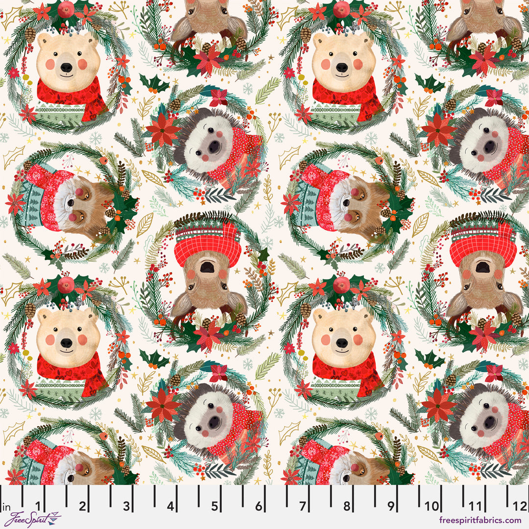 Christmas Squad - Fuzzy Friends in Ivory - Mia Charro - PWMC012.XIVORY