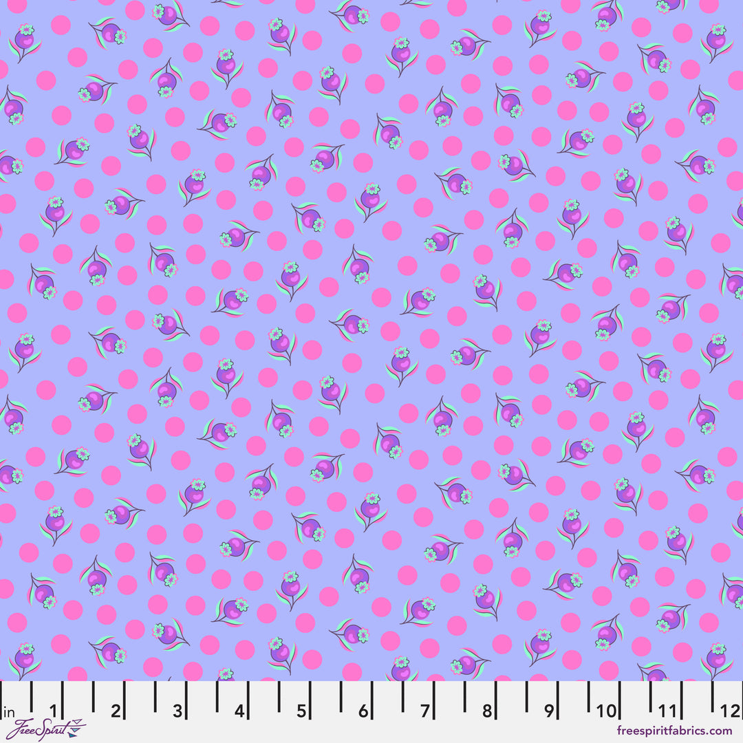  Untamed - Impending Bloom in Cosmic - Tula Pink - PWTP239.COSMIC - Half Yard